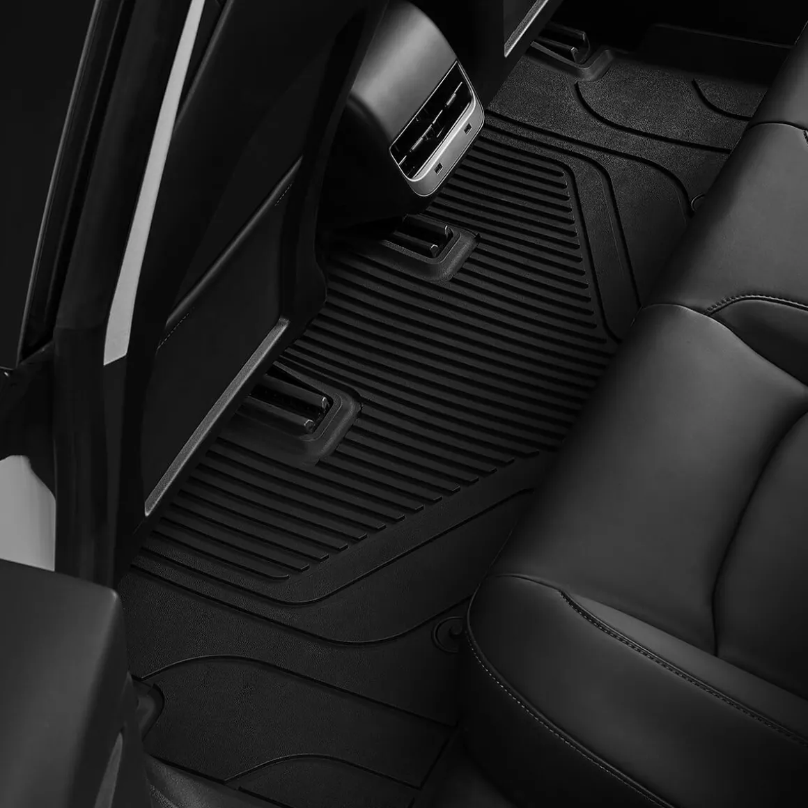 Fit for 2017-2020 Tesla Model 3 Floor Mats TPE Material Floor Mats or Cargo Mat or Trunk Well Mat
