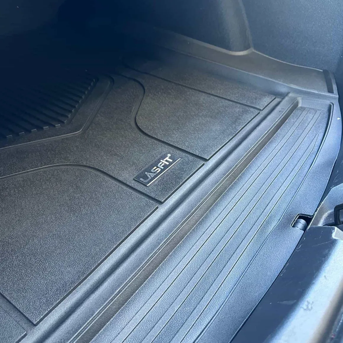 Fit for 2021 Tesla Model 3 Floor Mats TPE Material 1st & 2nd or Cargo Custom All Weather