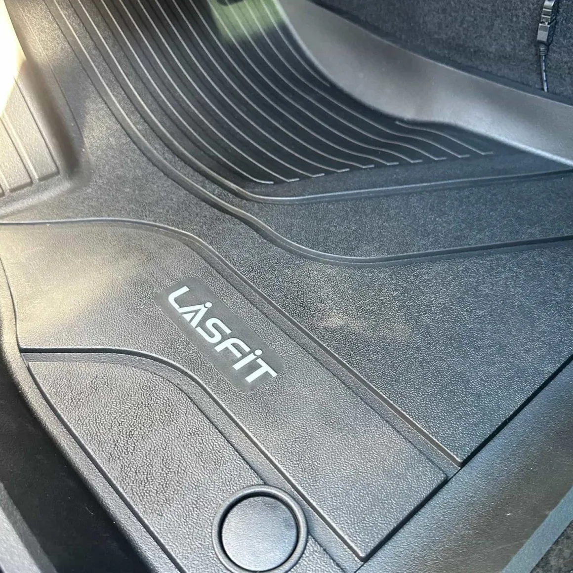 Fit for 2021 Tesla Model 3 Floor Mats TPE Material 1st & 2nd or Cargo Custom All Weather