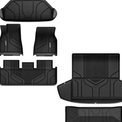 Fit for 2021-2024 Tesla Model S Custom Floor Mats or Frunk & Trunk Well & Cargo Mats