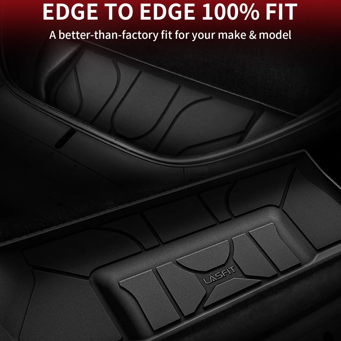 Fit for 2021-2024 Tesla Model S Custom Floor Mats or Frunk & Trunk Well & Cargo Mats
