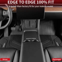 Fit for 2021-2024 Tesla Model S Custom Floor Mats or Frunk & Trunk Well & Cargo Mats