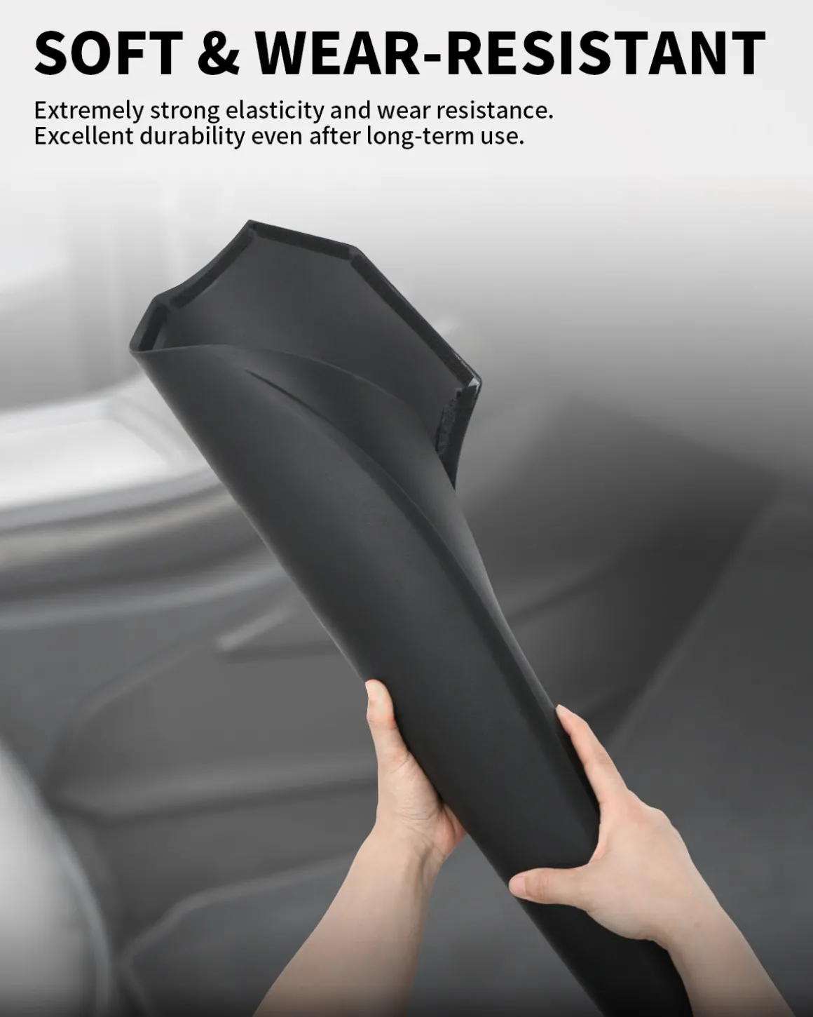 Fit For 2020-2023 Tesla Model Y Center Console Side Anti Kick Pads Water Resistant & Dirt Protector Cover Pad Matte Console Protector Interior Accessories