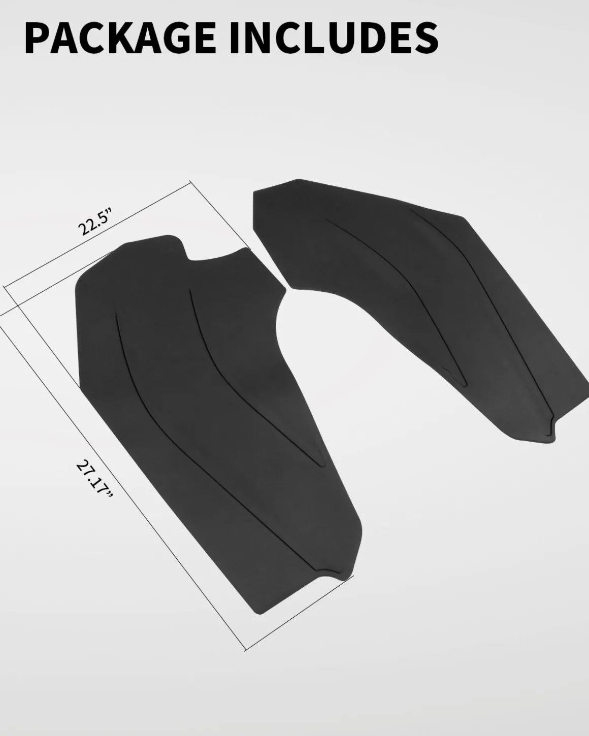 Fit For 2020-2023 Tesla Model Y Center Console Side Anti Kick Pads Water Resistant & Dirt Protector Cover Pad Matte Console Protector Interior Accessories