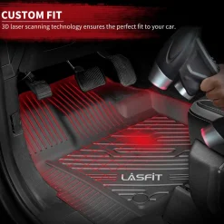 Fit for 2020-2025 Tesla Model Y Custom TPE Floor Mats or Cargo Mat