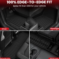 Fit for 2020-2025 Tesla Model Y Custom TPE Floor Mats or Cargo Mat