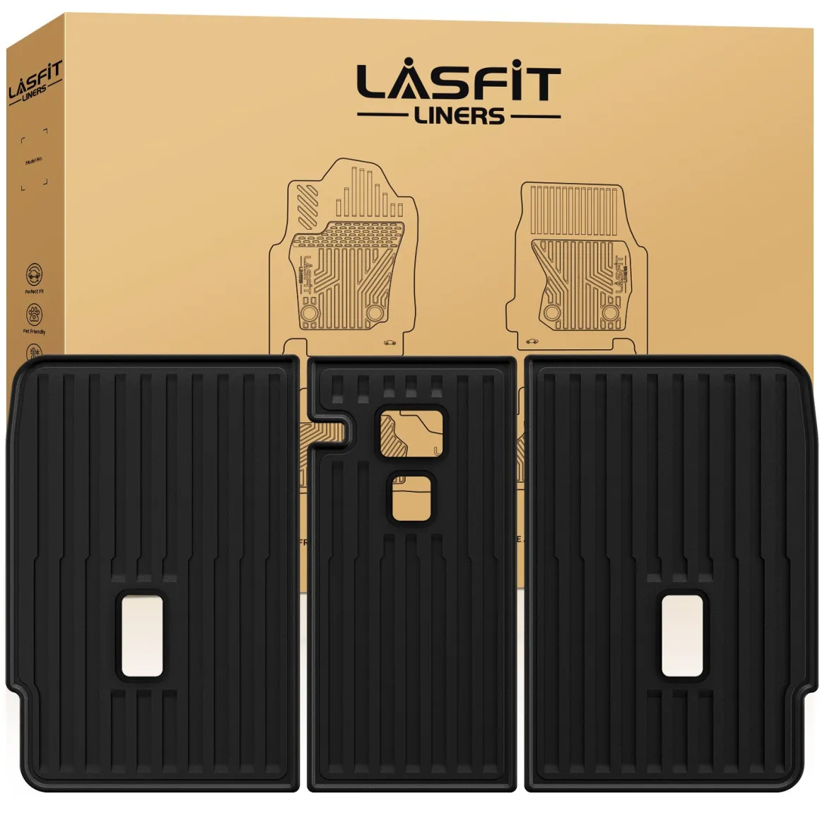 Fit for 2026 Tesla Model Y Floor Mats or Cargo or Frunk Liner or Trunk Well or Seatback Mats, Only Fit 5 seats