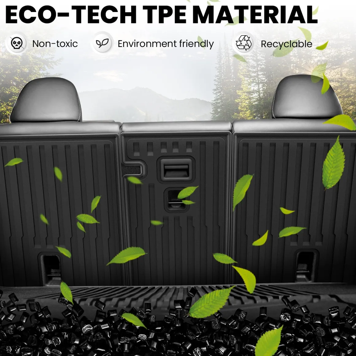 Fit for 2026 Tesla Model Y Floor Mats or Cargo or Frunk Liner or Trunk Well or Seatback Mats, Only Fit 5 seats