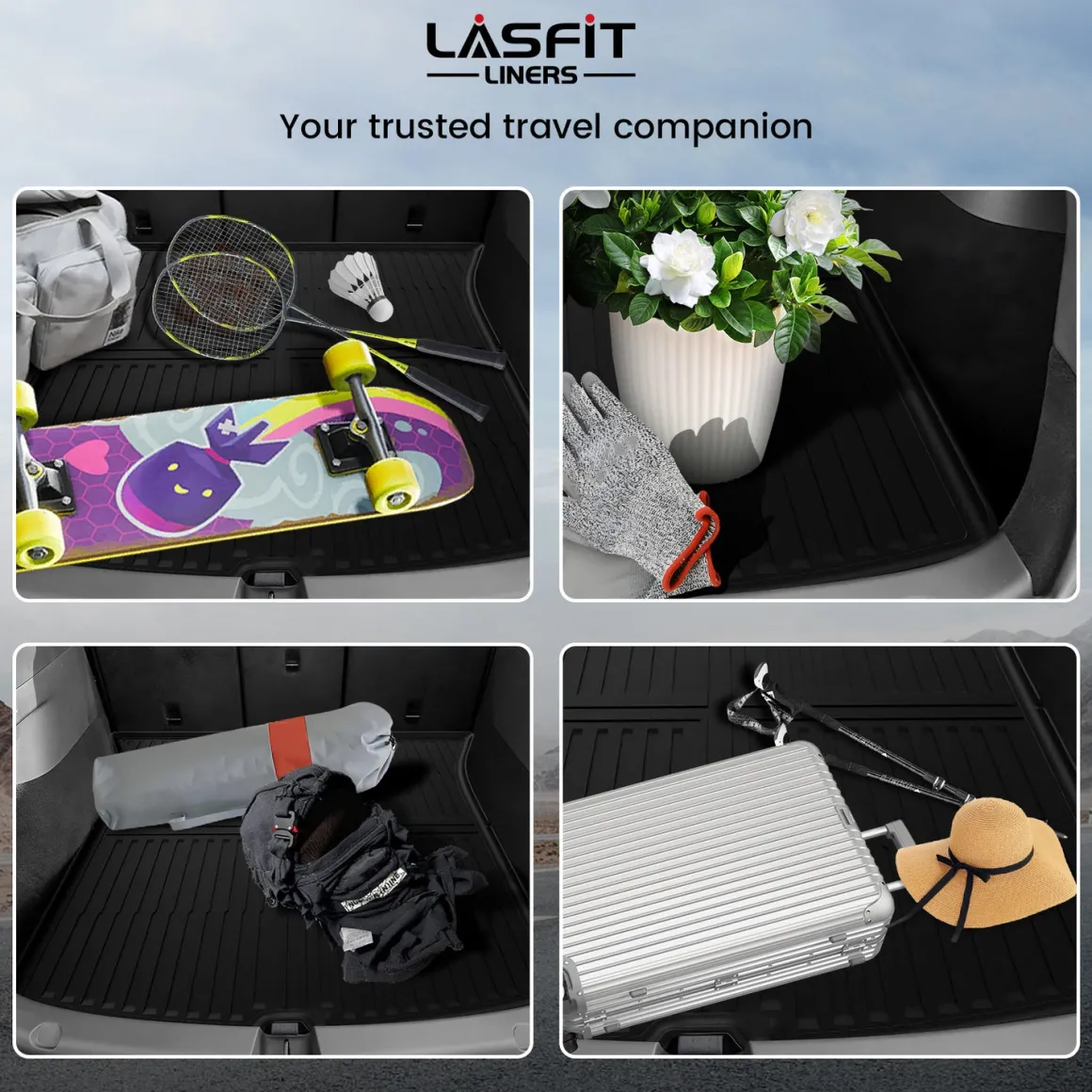 Fit for 2026 Tesla Model Y Floor Mats or Cargo or Frunk Liner or Trunk Well or Seatback Mats, Only Fit 5 seats