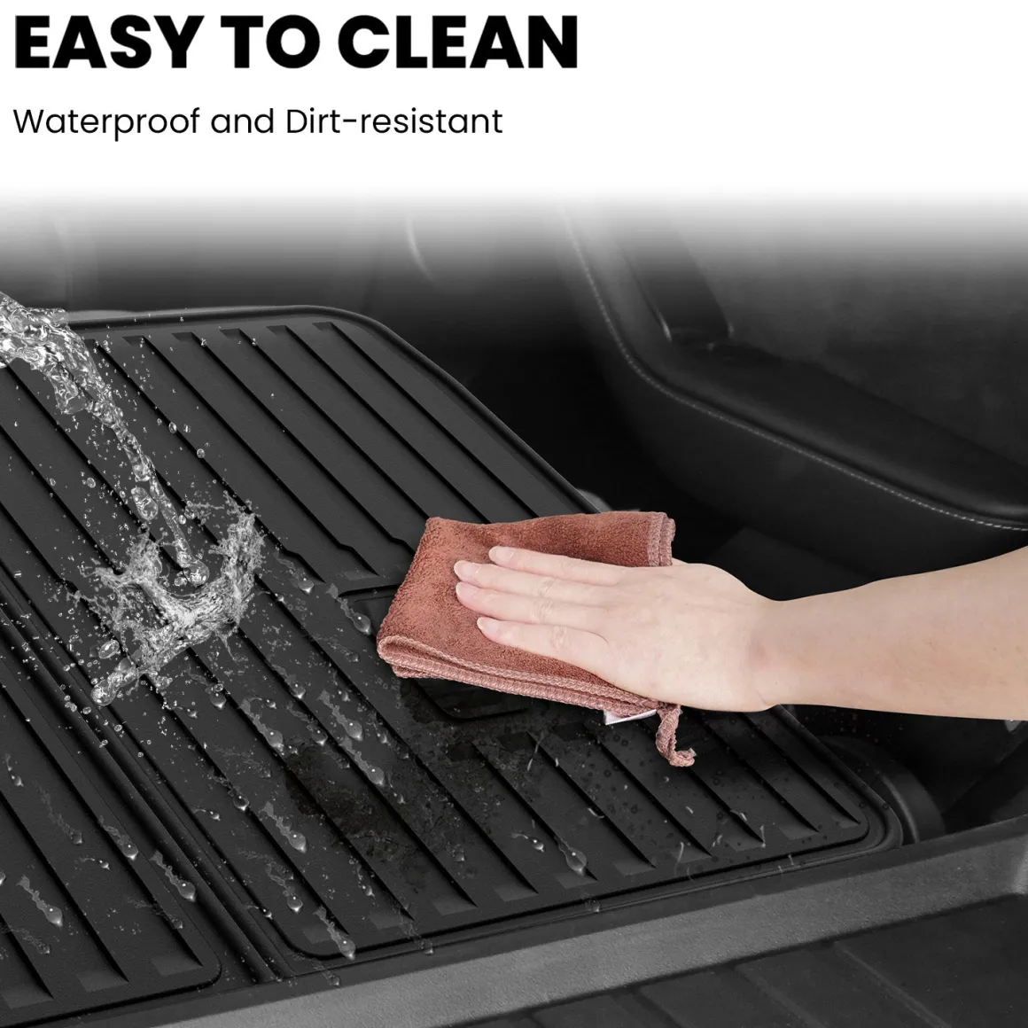 Fit for 2026 Tesla Model Y Floor Mats or Cargo or Frunk Liner or Trunk Well or Seatback Mats, Only Fit 5 seats