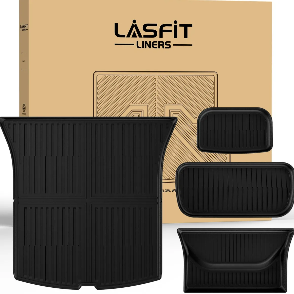 Fit for 2026 Tesla Model Y Floor Mats or Cargo or Frunk Liner or Trunk Well or Seatback Mats, Only Fit 5 seats