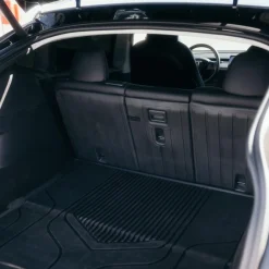 Fit For 2020-2025 Tesla Model Y Second Row Seats Back Cover Mats All Weather, Fit 5-Seater & 7-Seater
