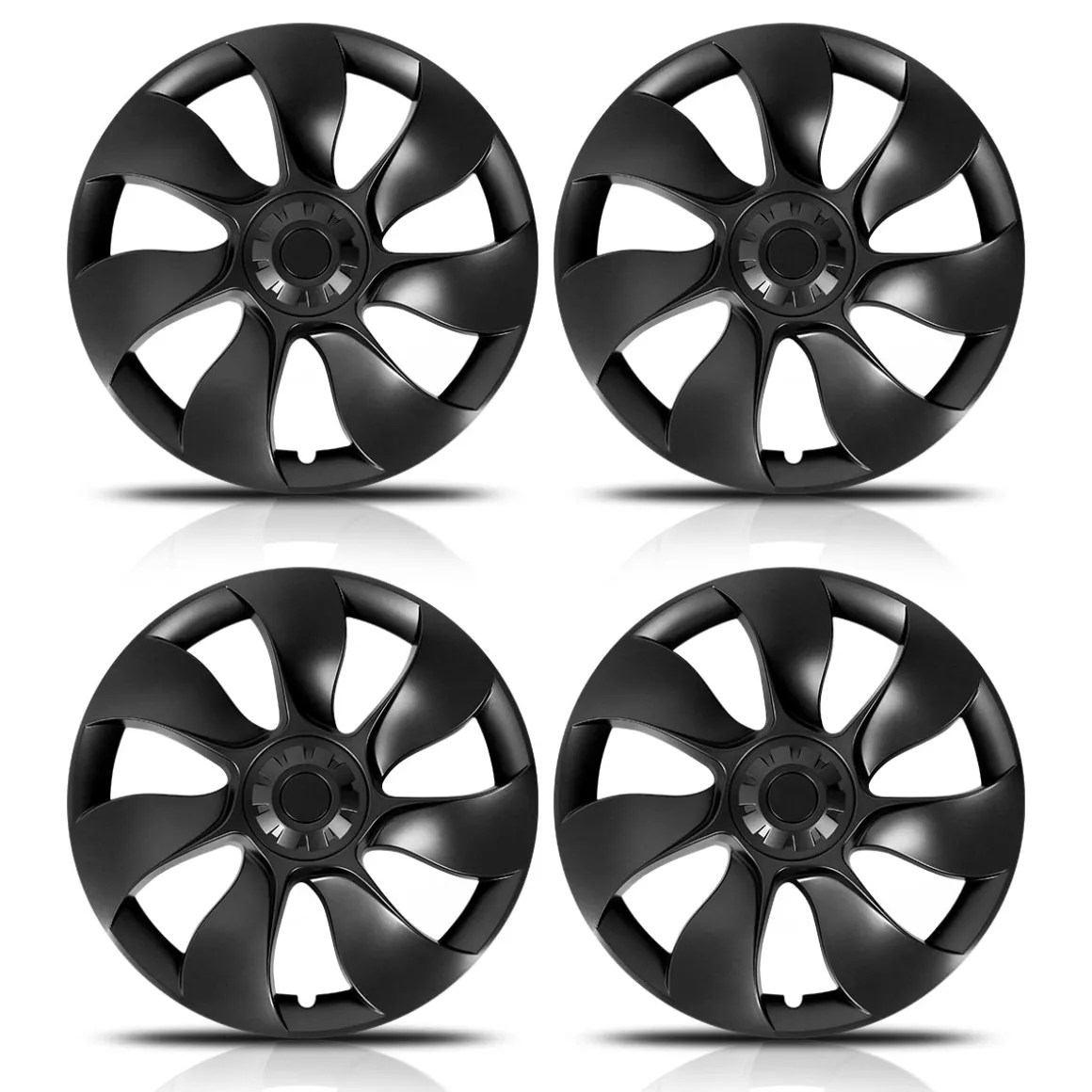 Fit For Tesla Model Y 2020-2023 Wheel Protection Covers Hub Caps, Fit 19 Inch Wheel ONLY