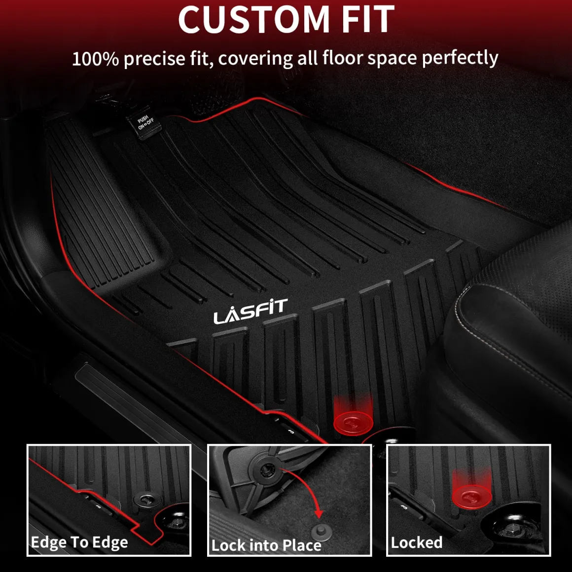 Fit for 2015-2017 Toyota Camry Custom Floor Mats & Cargo Mat