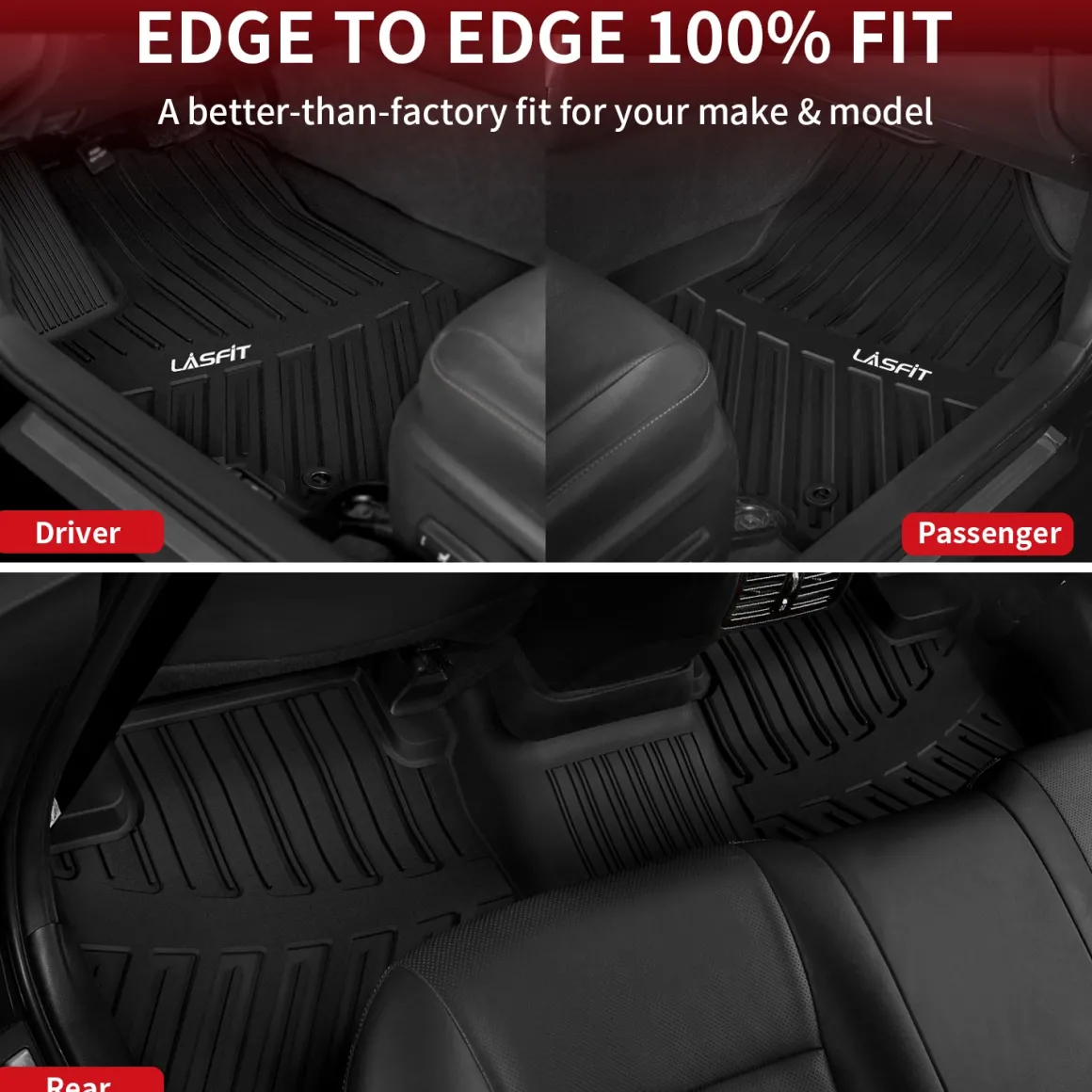 Fit for 2015-2017 Toyota Camry Custom Floor Mats & Cargo Mat