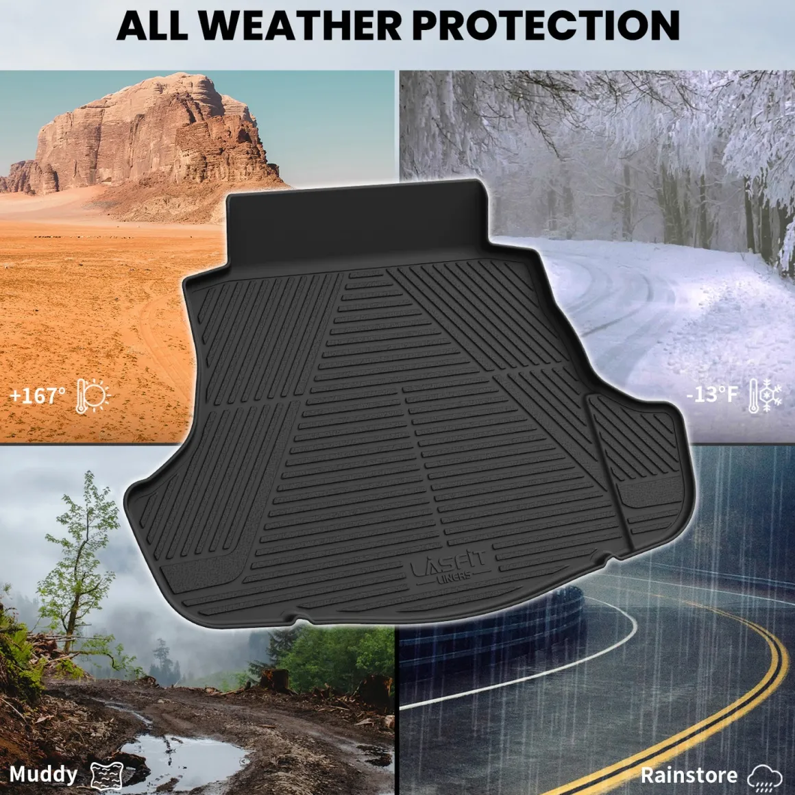 Fit for 2025-2026 Toyota Camry Hybrid Custom Floor Mats or Cargo Mat