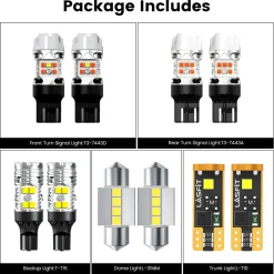 Fit for 2025-2026 Toyota Camry LED Bulbs Upgrade | Tested and Verified