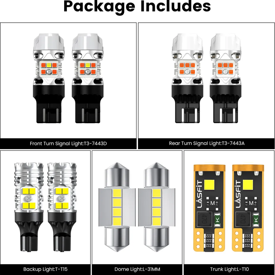 Fit for 2025-2026 Toyota Camry LED Bulbs Upgrade | Tested and Verified