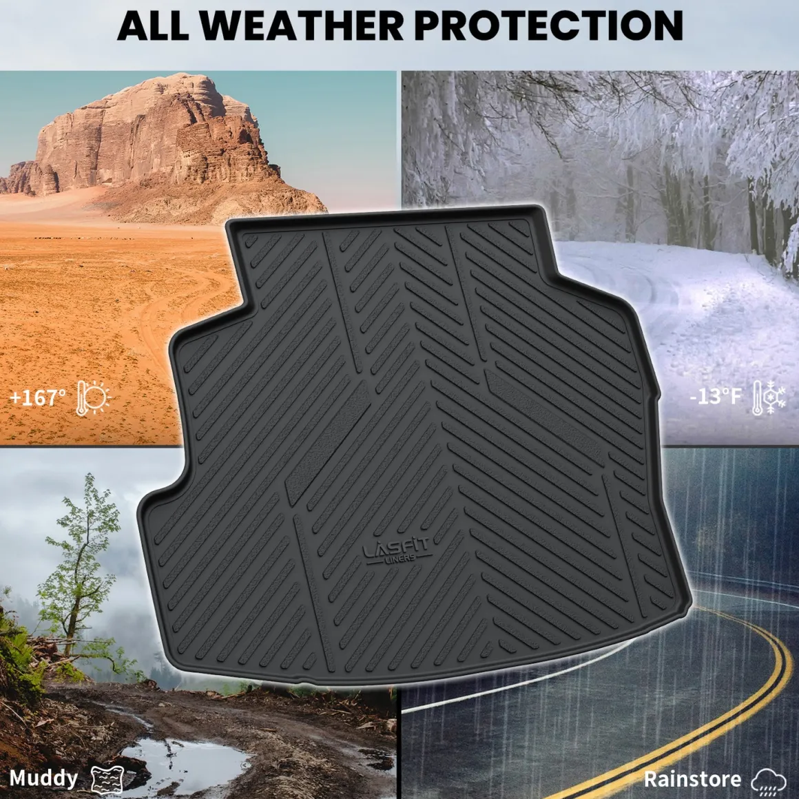 Fit for 2009-2013 Toyota Corolla Floor Mats or Cargo Mat