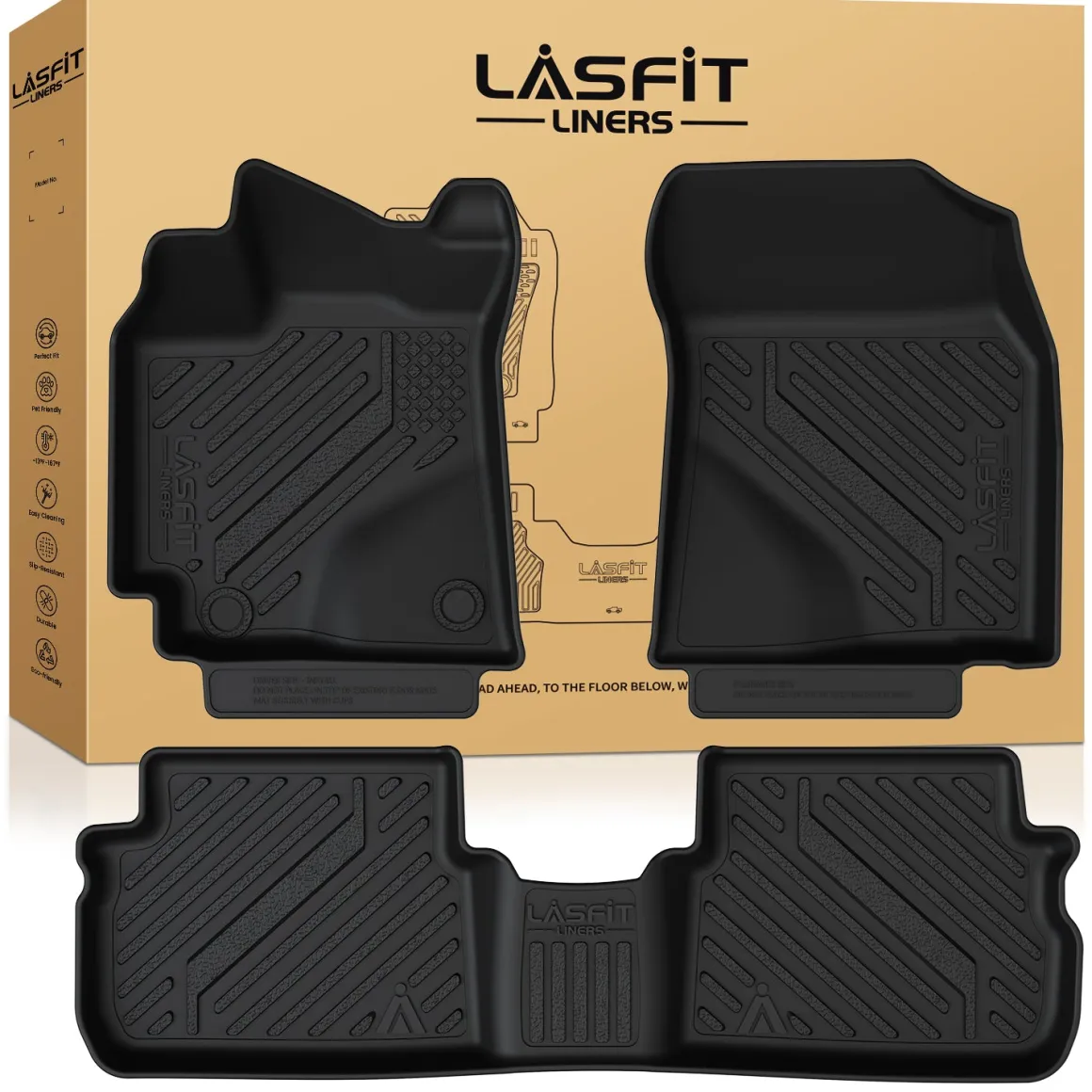 Fit for 2009-2013 Toyota Corolla Floor Mats or Cargo Mat