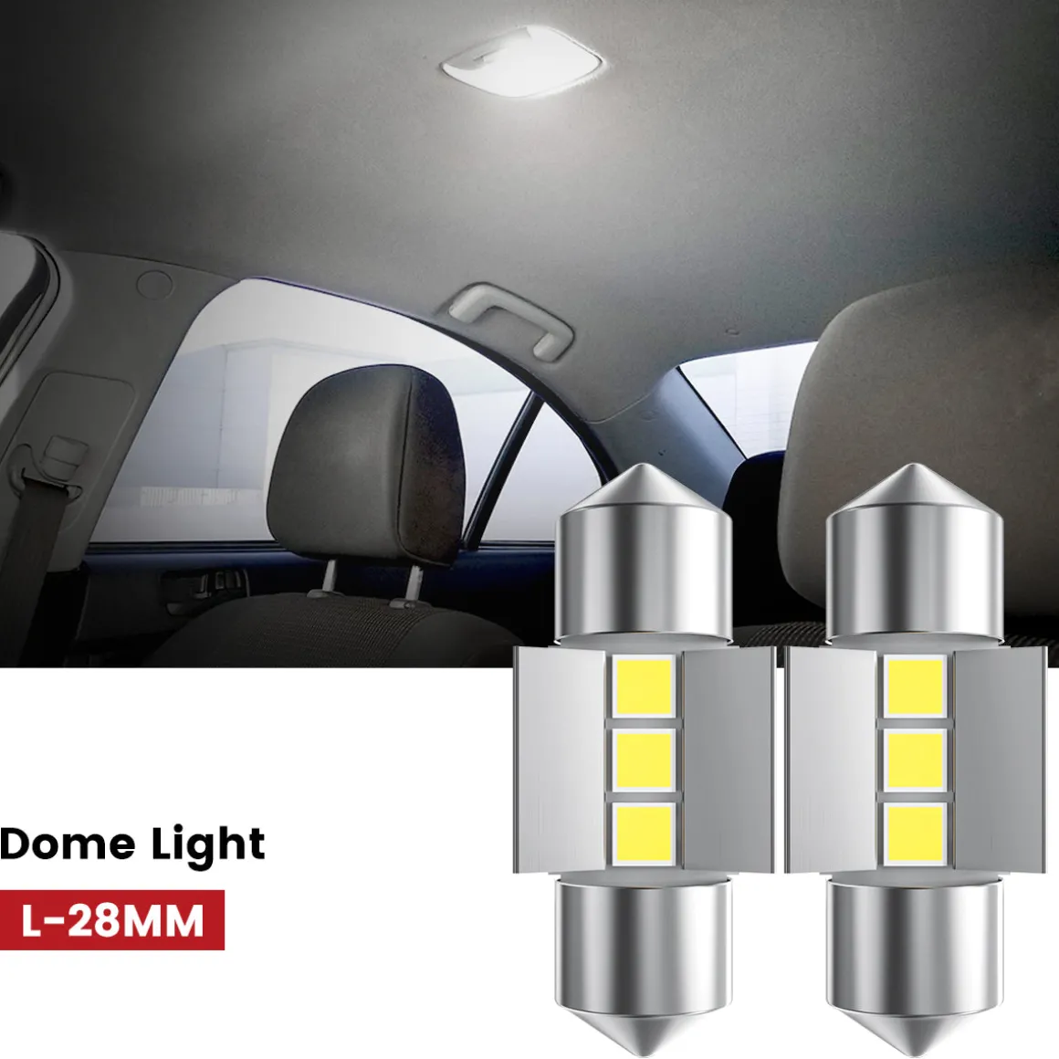 Fit for 2009-2013 Toyota Corolla LED Bulbs Upgrade