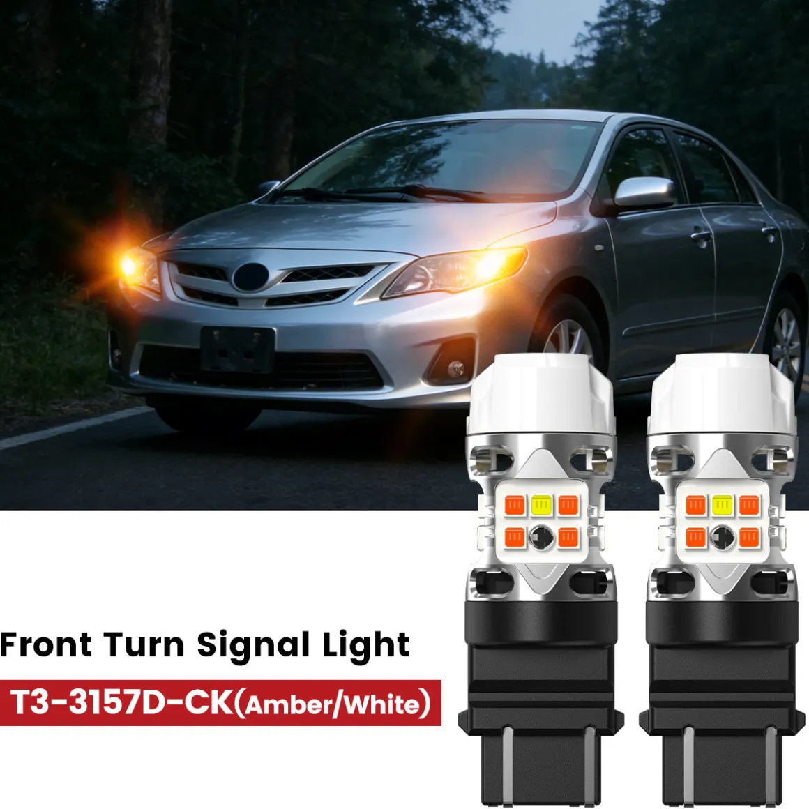 Fit for 2009-2013 Toyota Corolla LED Bulbs Upgrade