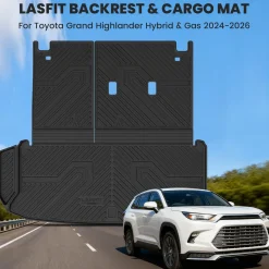Fit for 2024-2026 Toyota Grand Highlander Floor Mats or Cargo Mat, Fit Gas & Hybrid, Not fit 2024 Toyota Grand Highlander XLE 7-seater