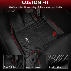 Fit for 2024-2026 Toyota Grand Highlander Floor Mats or Cargo Mat, Fit Gas & Hybrid, Not fit 2024 Toyota Grand Highlander XLE 7-seater