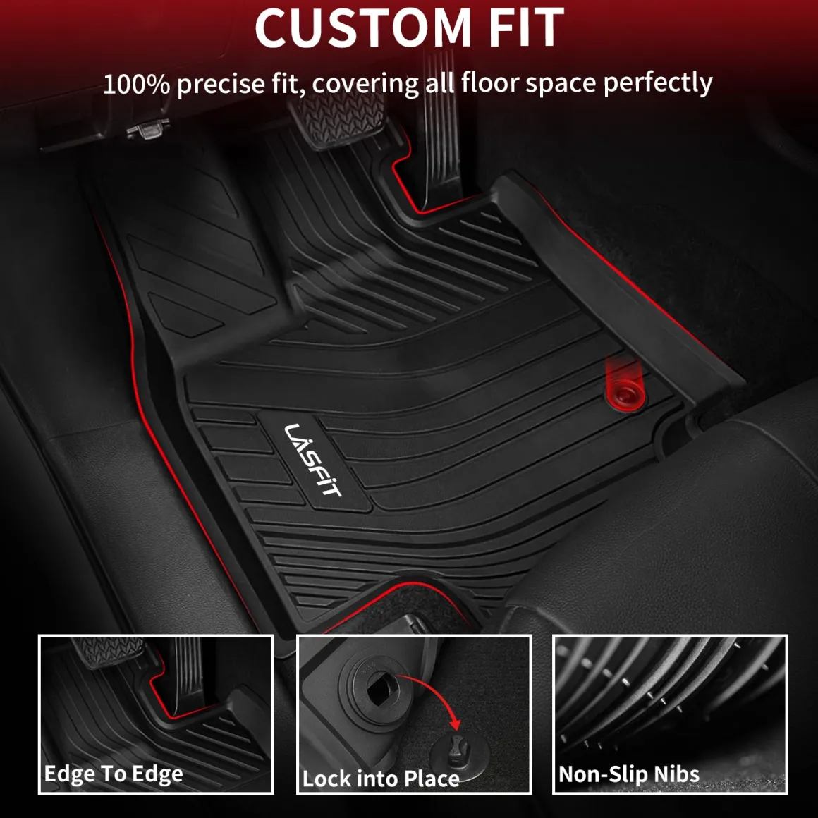 Fit for 2024-2026 Toyota Grand Highlander Floor Mats or Cargo Mat, Fit Gas & Hybrid, Not fit 2024 Toyota Grand Highlander XLE 7-seater