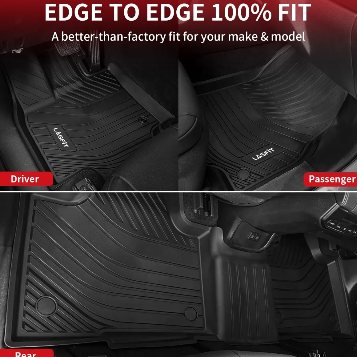 Fit for 2024-2026 Toyota Grand Highlander Floor Mats or Cargo Mat, Fit Gas & Hybrid, Not fit 2024 Toyota Grand Highlander XLE 7-seater