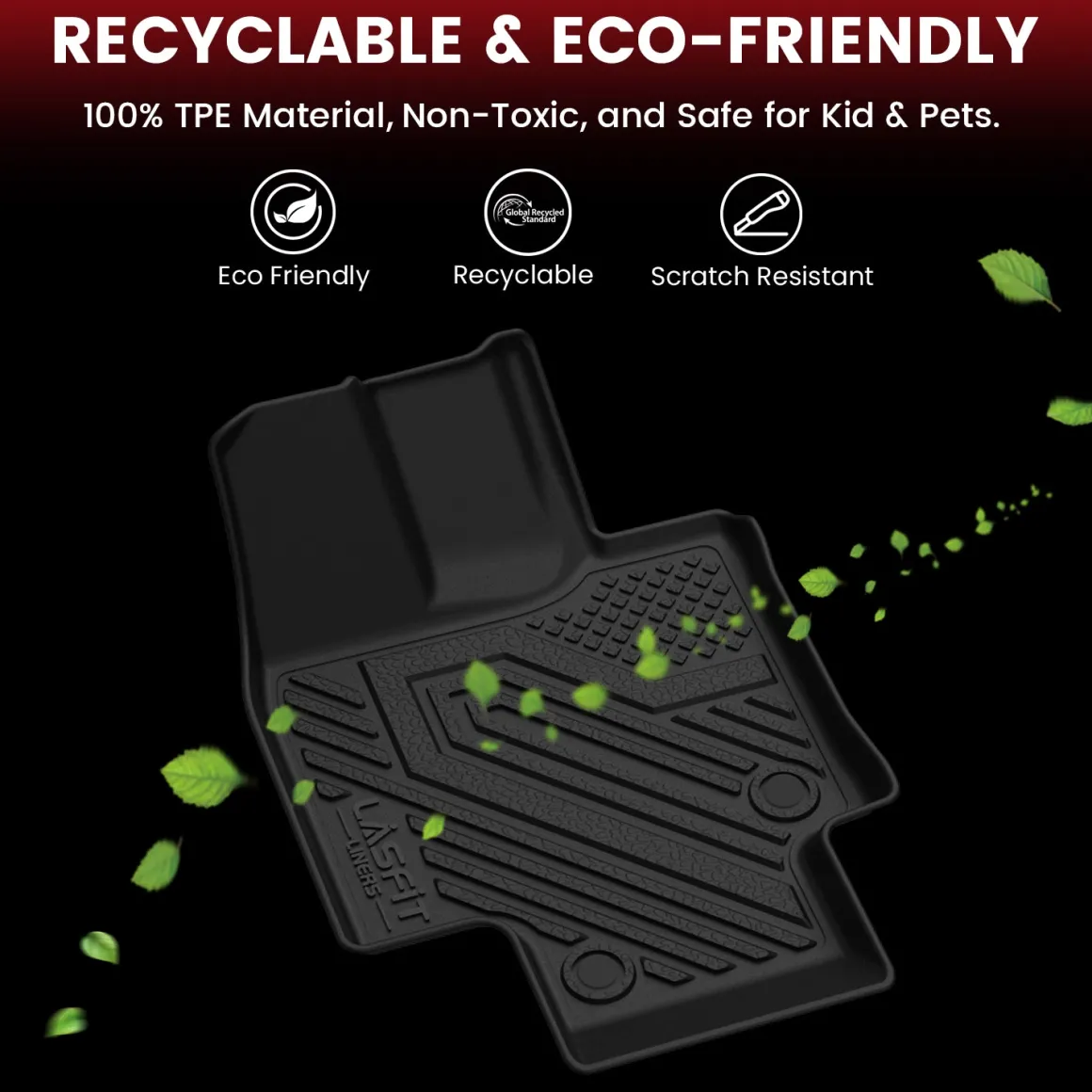 Fit for 2020-2026 Toyota Highlander Floor Mats or Cargo Mat, Fit Gasoline Only, Not for Grand Highlander