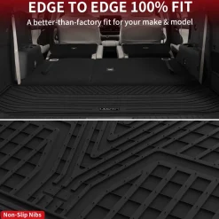 Fit for 2020-2026 Toyota Highlander Floor Mats or Cargo Mat, Fit Gasoline Only, Not for Grand Highlander
