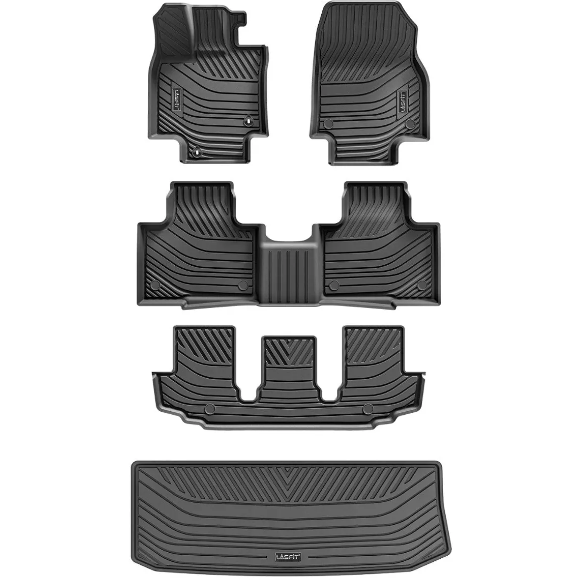 Fit for 2020-2026 Toyota Highlander Floor Mats or Cargo Mat, Fit Gasoline Only, Not for Grand Highlander
