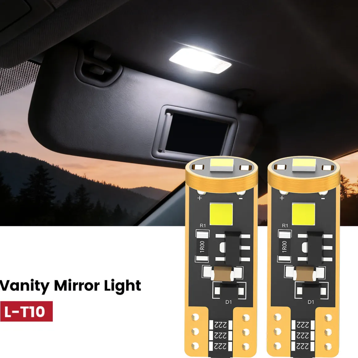 Fit for 2020-2026 Toyota Highlander LED Bulbs Upgrade