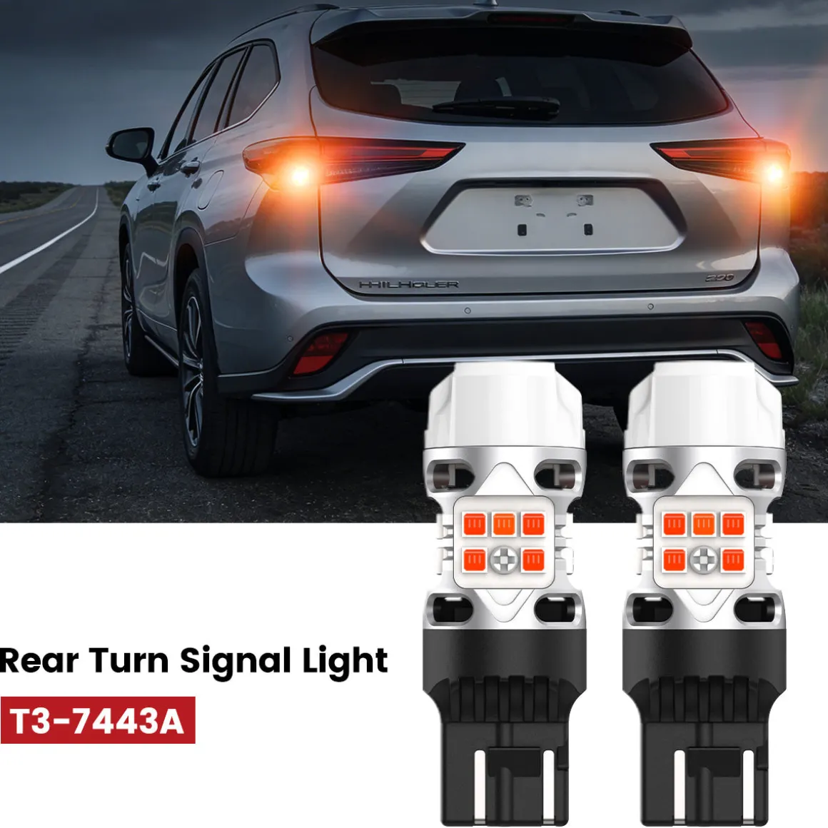 Fit for 2020-2026 Toyota Highlander LED Bulbs Upgrade