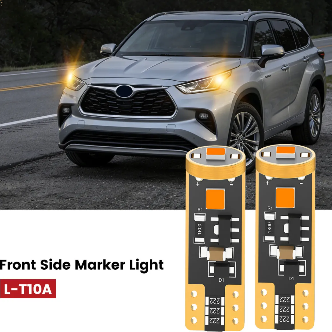 Fit for 2020-2026 Toyota Highlander LED Bulbs Upgrade