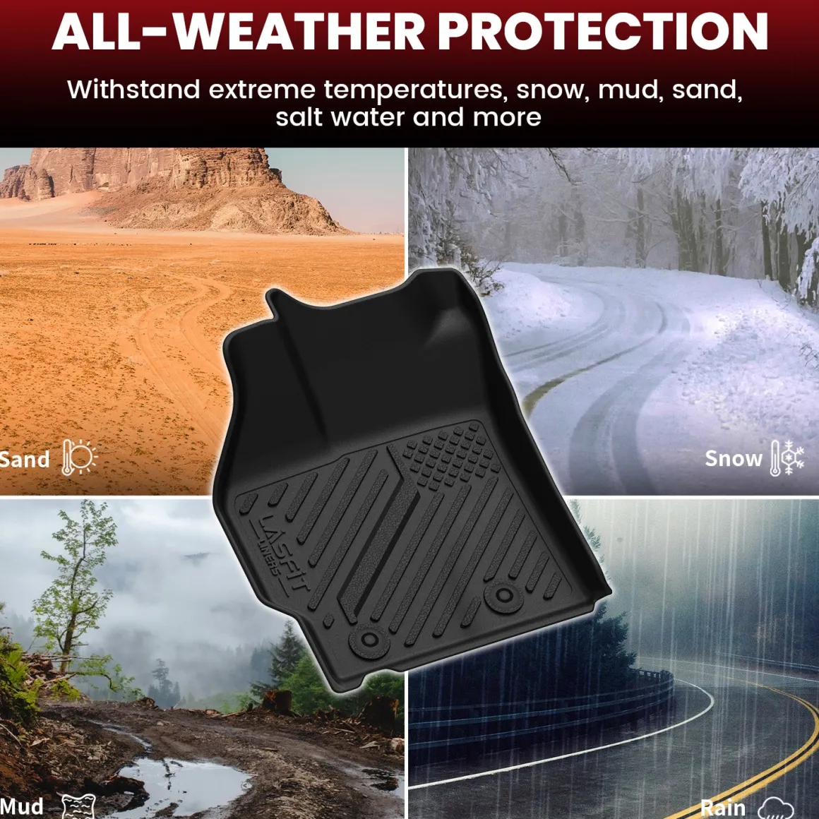 Fit for 2010-2011 Toyota Prius Floor Mats or Cargo Mat
