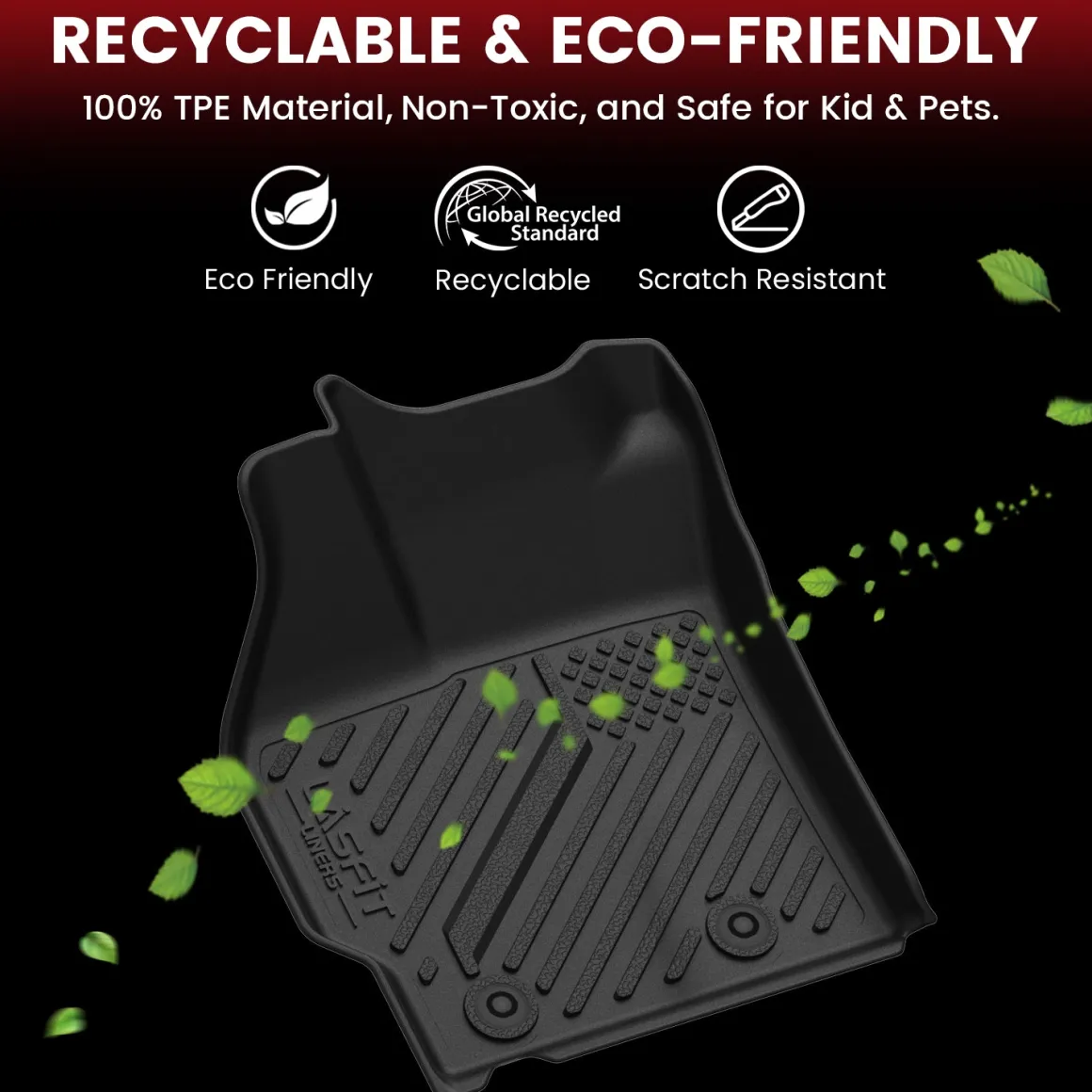 Fit for 2010-2011 Toyota Prius Floor Mats or Cargo Mat