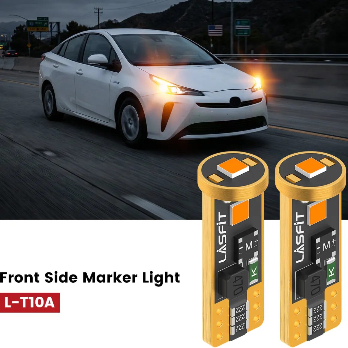 Fit for 2019-2022 Toyota Prius LED Exterior Interior Lights Upgrade