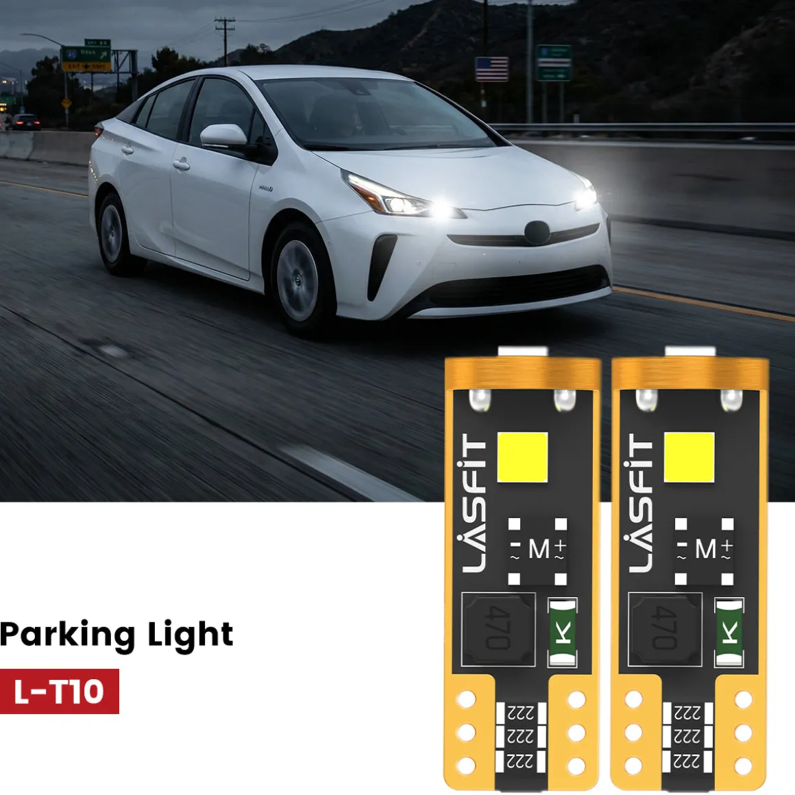 Fit for 2019-2022 Toyota Prius LED Exterior Interior Lights Upgrade