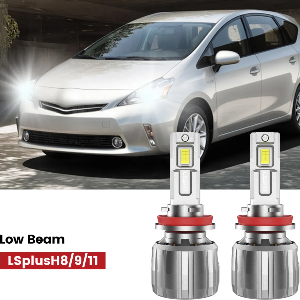 Fit for 2010-2015 Toyota Prius The Brightest LED Bulbs Upgrade | Tested and Verified