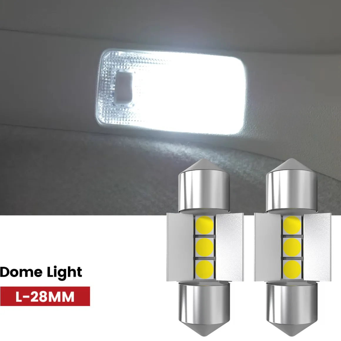 Fit for 2010-2015 Toyota Prius The Brightest LED Bulbs Upgrade | Tested and Verified
