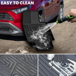 Fit for 2019-2025 Toyota RAV4 All-weather TPE Floor Mats & Cargo Mat