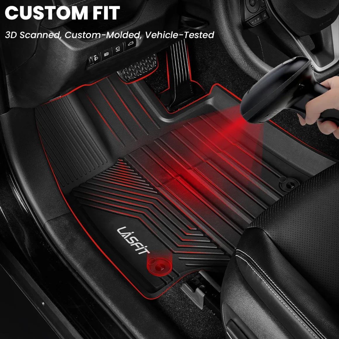Fit for 2019-2025 Toyota RAV4 All-weather TPE Floor Mats & Cargo Mat