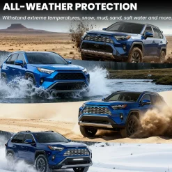 Fit for 2019-2025 Toyota RAV4 All-weather TPE Floor Mats & Cargo Mat