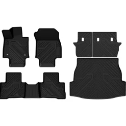 Fit for 2019-2025 Toyota RAV4 All-weather TPE Floor Mats & Cargo Mat