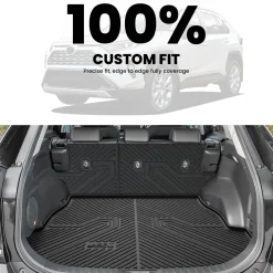 Fit for 2019-2025 Toyota RAV4 All-weather TPE Floor Mats & Cargo Mat
