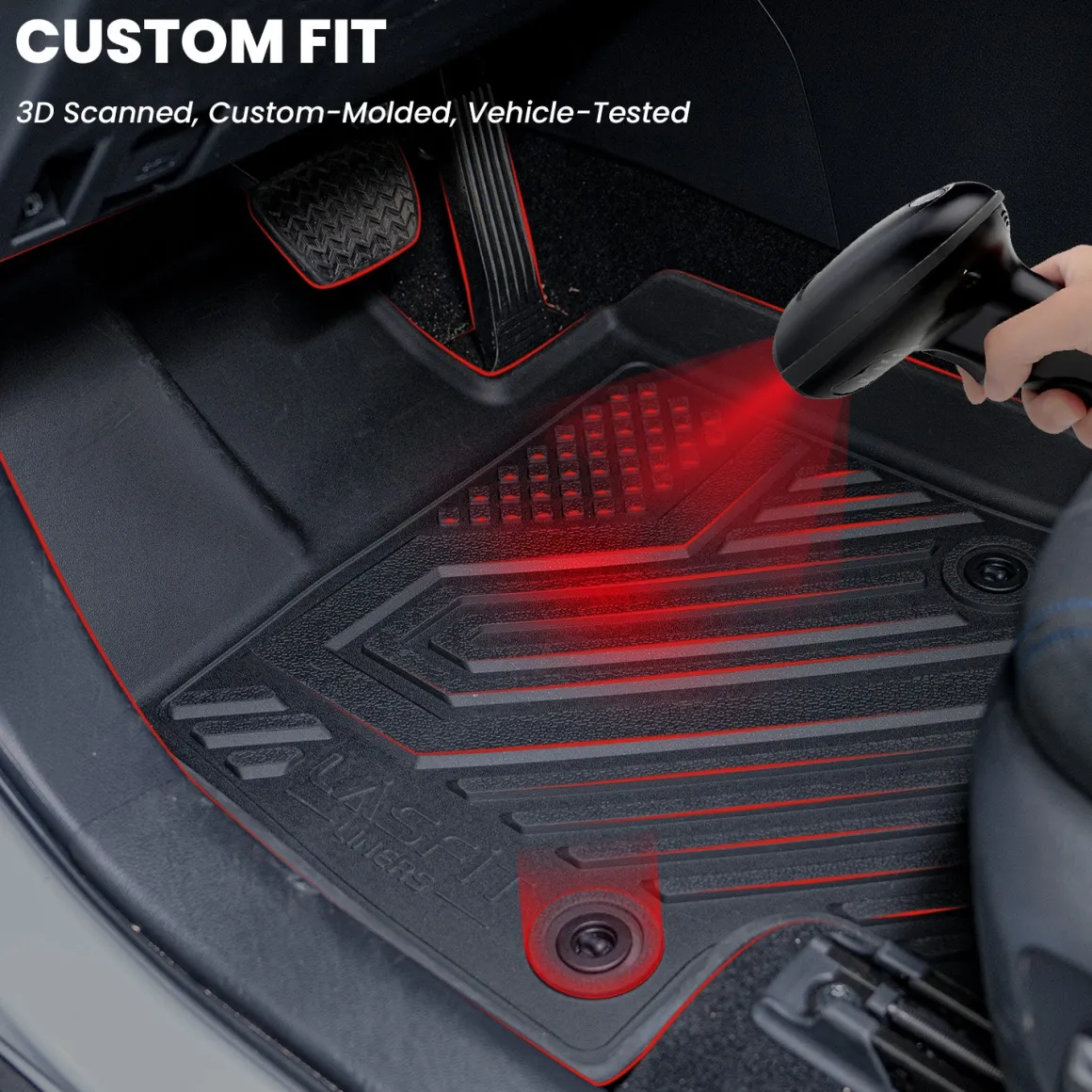 Fit for 2019-2025 Toyota RAV4 All-weather TPE Floor Mats & Cargo Mat