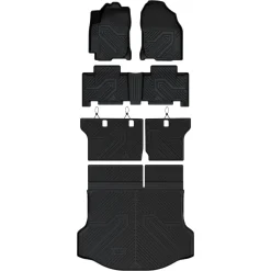 Fit for 2013-2018 Toyota RAV4 Floor Mats or Cargo Mat, Fit Gas Only
