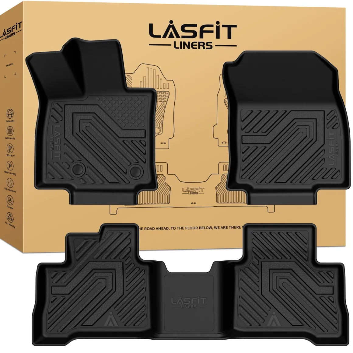 Fit for 2026 Toyota RAV4 Hybrid or RAV4 PHEV Floor Mats or Seatback & Cargo Mats